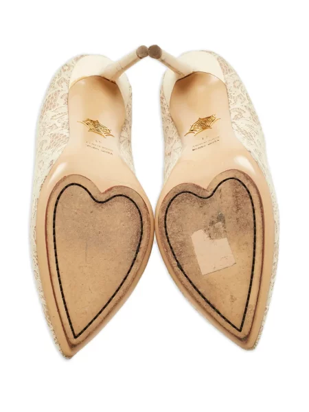 Полуотворени обувки Charlotte Olympia с дантела