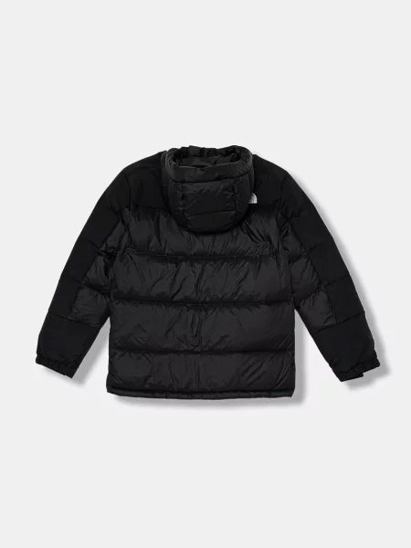 The North Face geacă de puf pentru copii TEEN HMLYN DOWN SHORT PARKA negru