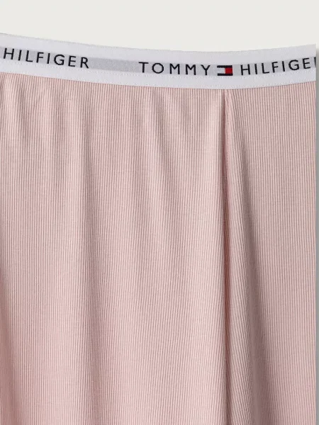 Tommy Hilfiger пижама от две части за деца с оранжево
