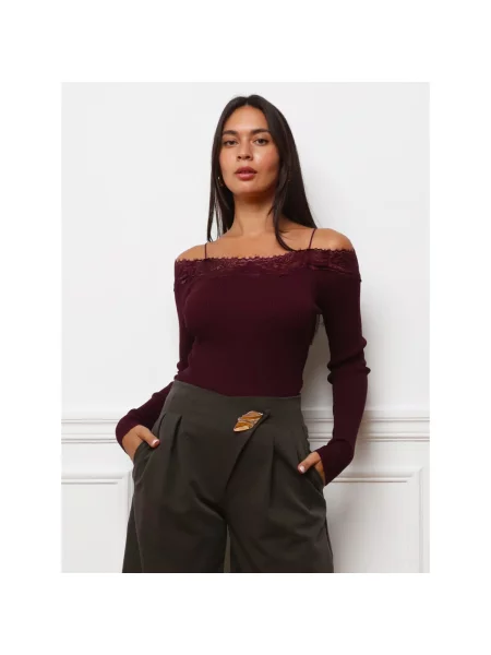 Top La Modeuse violet