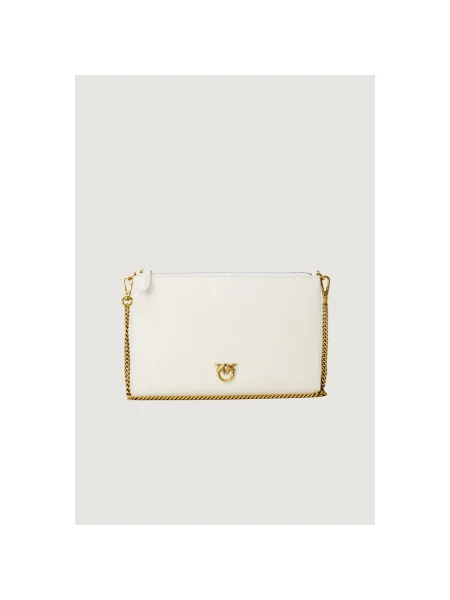 PINKO Geantă Flat Classic PE 23 PCPL Écru alb