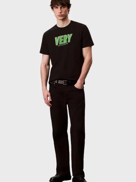 Футболка Calvin Klein Jeans чорна