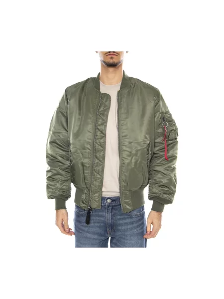 Alpha Industries kurtka bomber przejściowa zielony