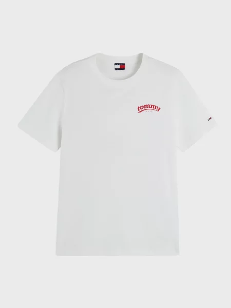Футболка Tommy Jeans біла