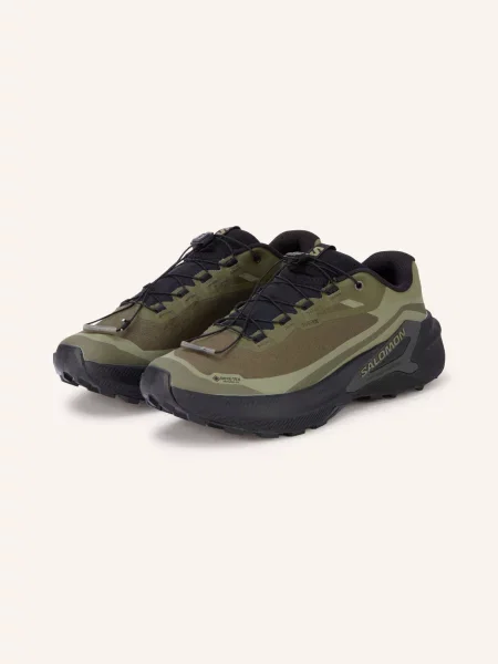 Salomon Běžecké Trailové Boty Genesis 2 Gtx khaki / olivová černá