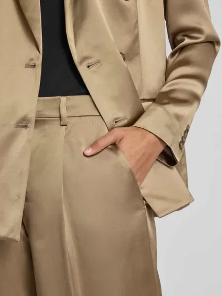 Spodnie koktajlowe z plisami model ‘Kirahn’ Lauren Ralph Lauren