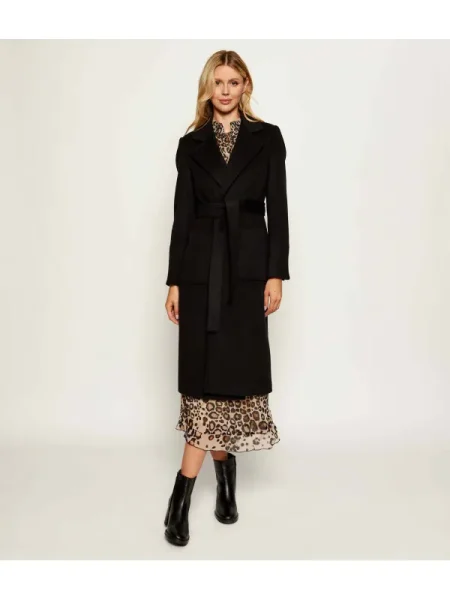 MAX&Co. de lână palton runaway negru