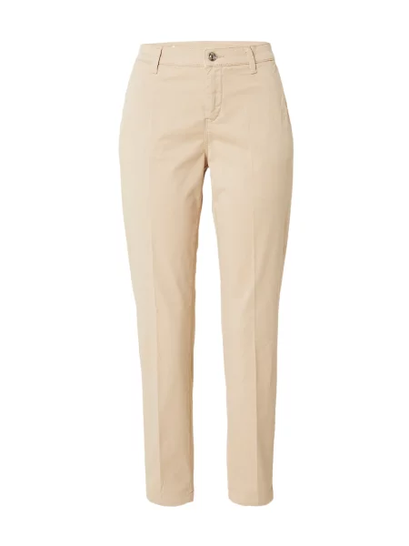 MAC Pantaloni eleganți bej