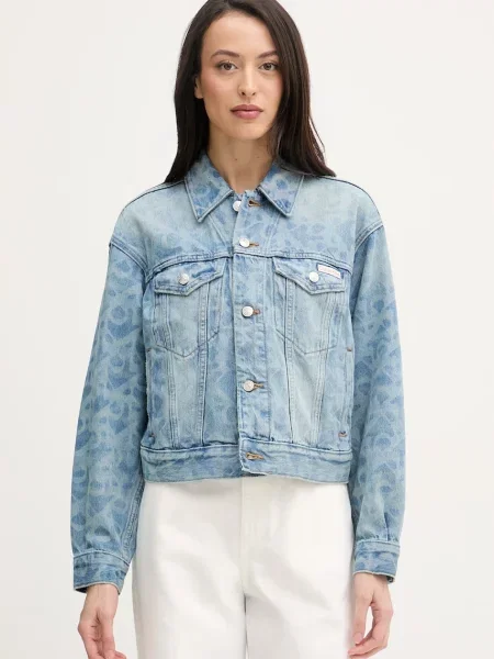 Calvin Klein Jeans bunda modrá