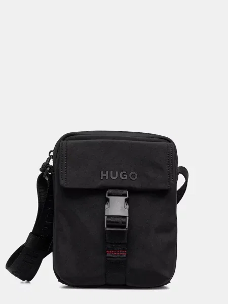 Чанта през рамо HUGO черно