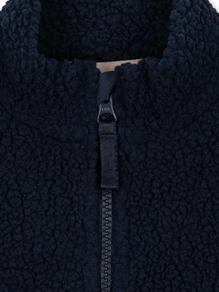 Konges Sløjd куртка дитяча флісова JODY SOLID TEDDY JACKET GRS