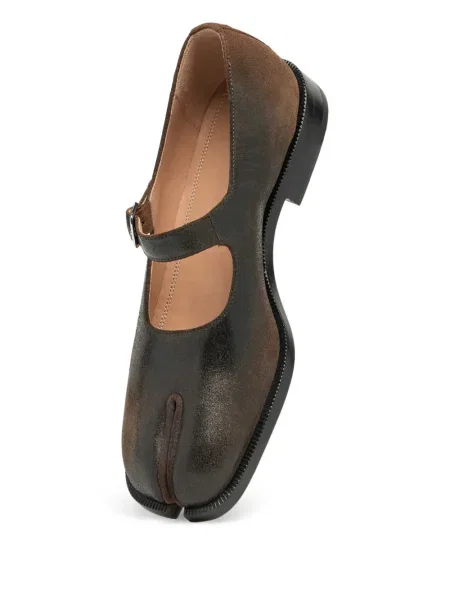 Pantofi cu toc Maison Margiela cu cataramă maro