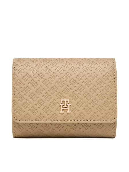 Peněženka Tommy Hilfiger béžová