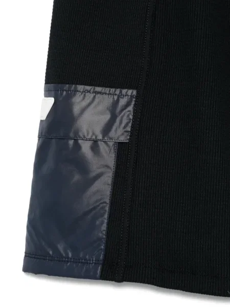 Szorty cargo dziecięce Emporio Armani niebieskie
