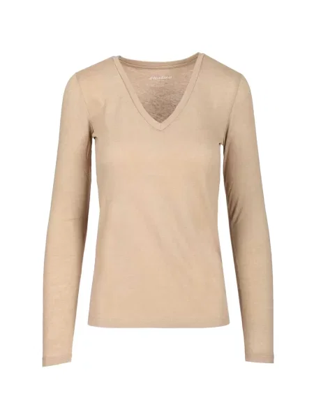 Lung tricou Al Duca D’aosta 1902 cu decolteu în V