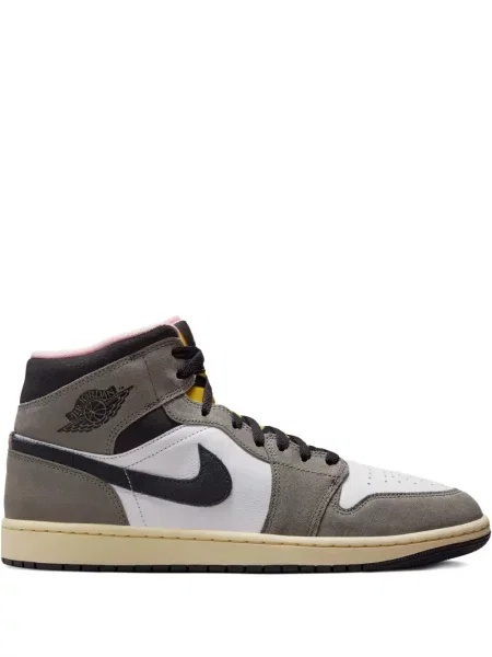 Sneakerși Jordan Air Jordan 1 cu strasuri gri
