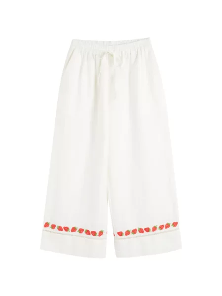 Pantaloni Chinti & Parker alb
