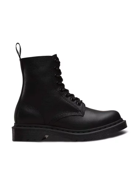 Dr. Martens bocanci de piele Pascal MONO femei cu plat negru