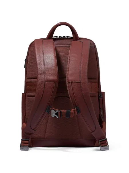 Rucsac Piquadro din piele maro