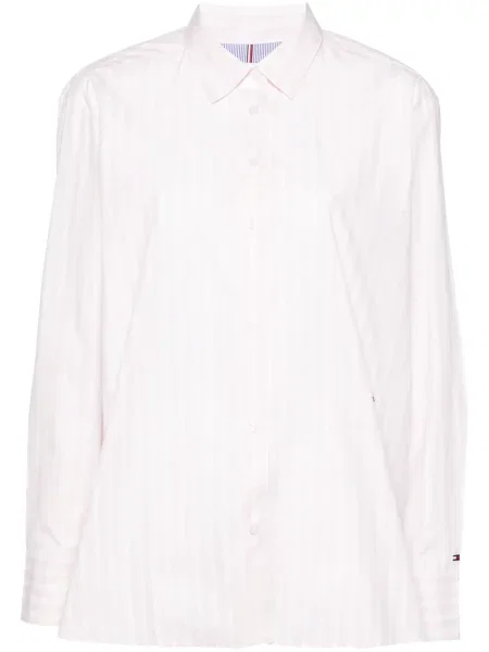 Koszula Tommy Hilfiger popelinowa biała