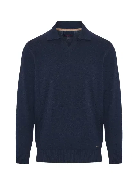 Funky Buddha Pulover bleumarin