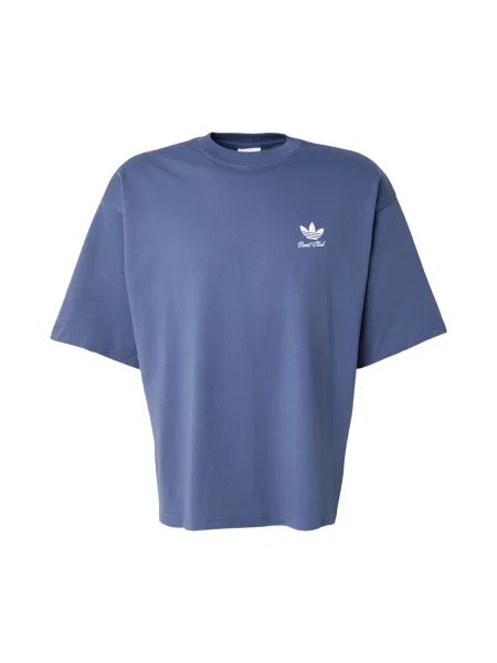 ADIDAS ORIGINALS Tričko POSTCARD / biela modrá