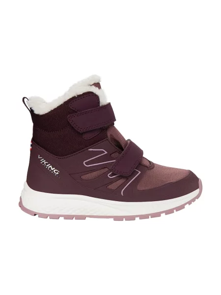 Viking Kids gyerek téli cipő Equip Defence Warm WP 2V lila