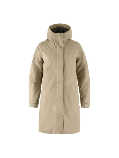 Parka Fjällräven beżowa