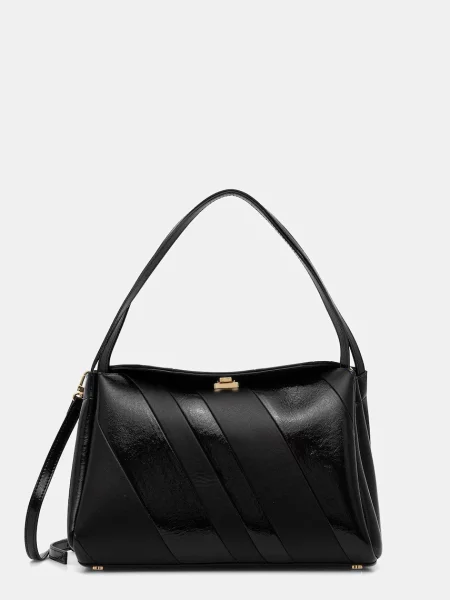 Themoire torebka czarny