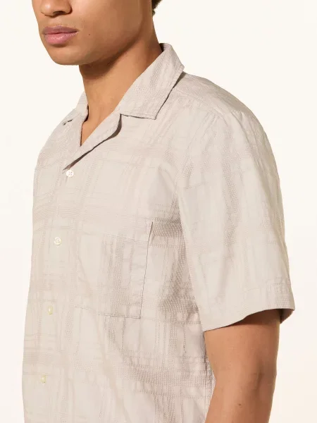 Boss Košile Rayer Střih Regular Fit světle šedá