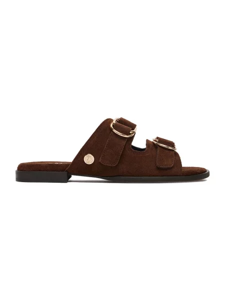 Klapki U.S. Polo Assn. brązowa