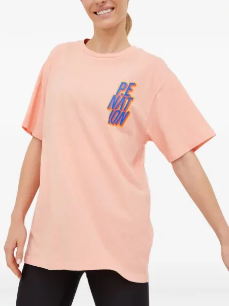 Scurt tricou P.e Nation roz