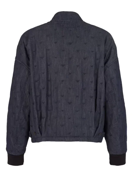 Geacă bomber Emporio Armani albastru