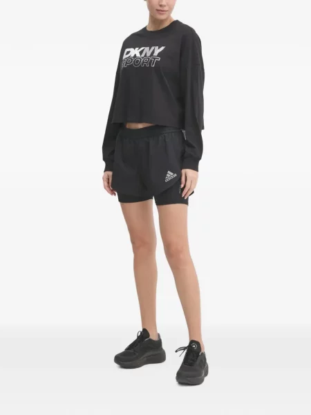 Lung tricou Dkny negru