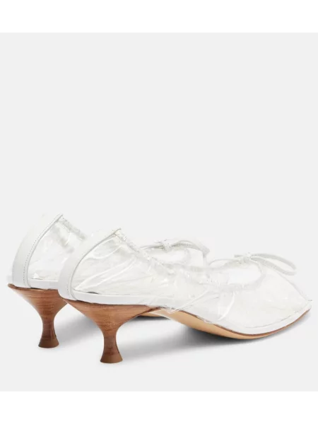 Pantofi cu toc Herbert Levine alb