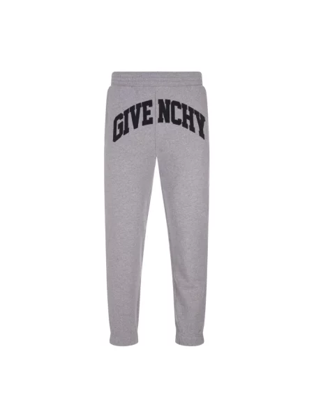 Spodnie dresowe Givenchy z logo szare