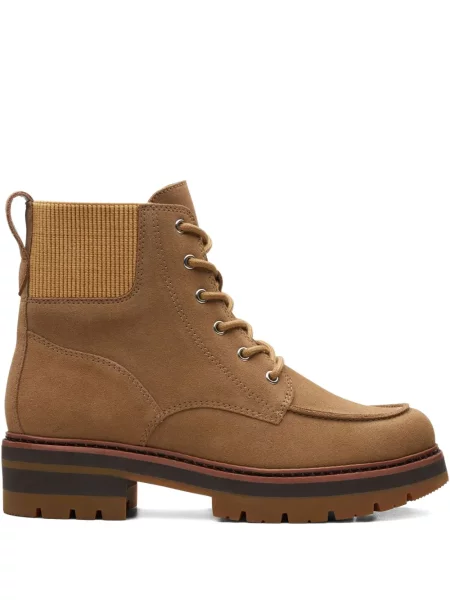 Botine Clarks maro