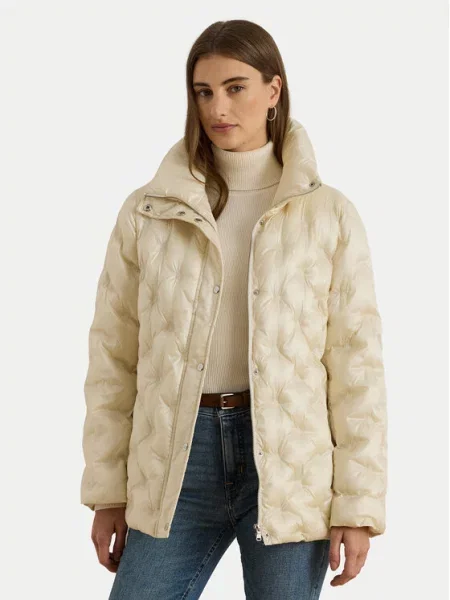 LAUREN RALPH LAUREN Μπουφάν μεταβατικό μπεζ