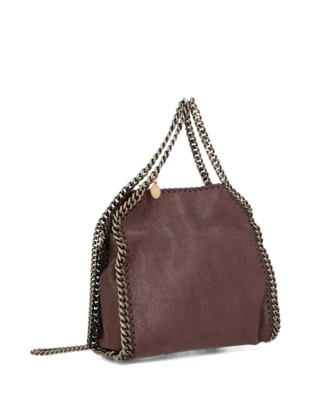 Geantă shopper Stella Mccartney maro