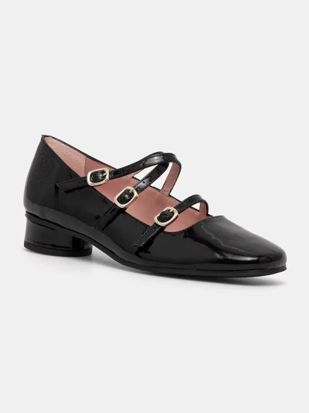 Pretty Ballerinas balerini de piele Odette negru