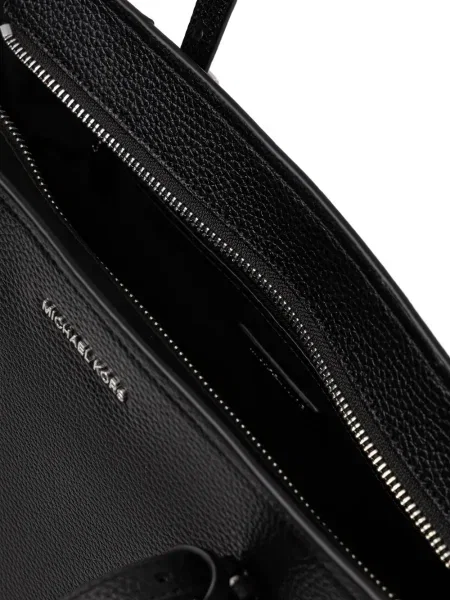 Portofel Michael Michael Kors cu broderie plisat negru