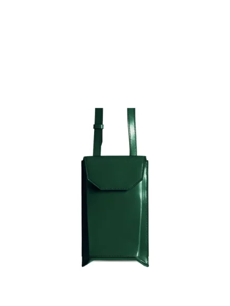 Body Merryl Tielman din piele verde