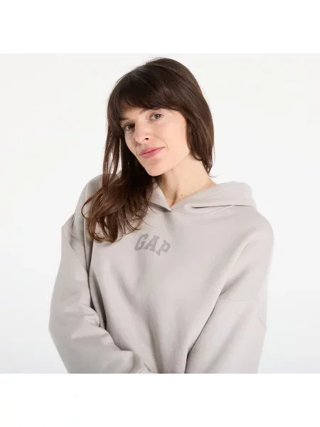 Суитшърт GAP V-Gap Mini Arch Pullover Hoodie Beige M бежово