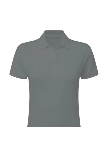 Koszulka Polo Signature Stretch Bez Metki szara