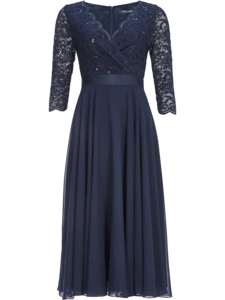 SWING Rochie de seară marin albastru