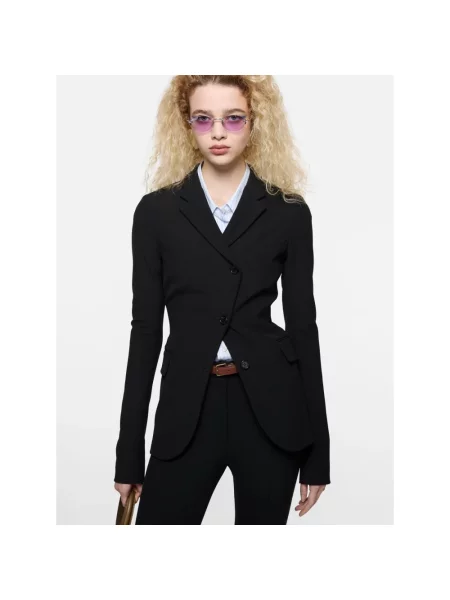 Marynarka Acne Studios wełniana czarna