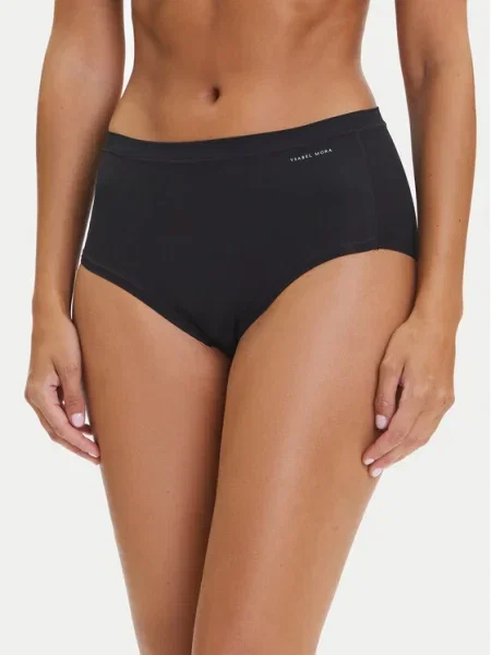 Ysabel Mora Chiloți clasici cu talie înaltă negru