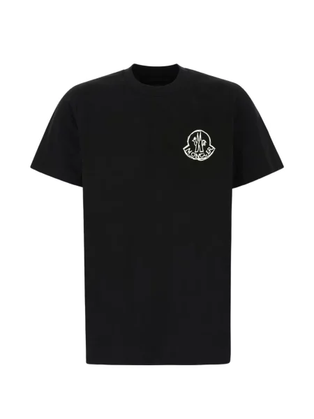 Tricou Moncler cu imagine negru