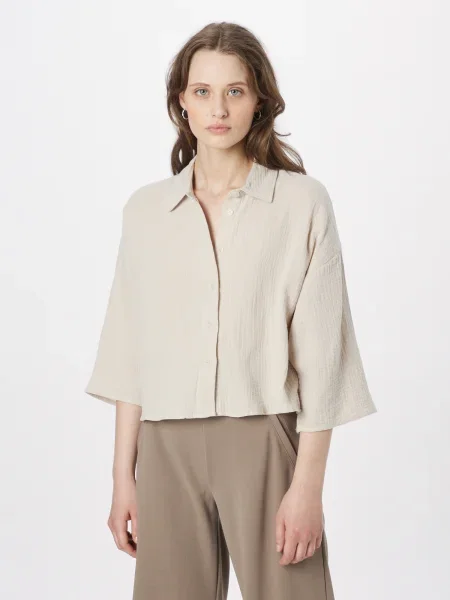 VERO MODA Bluză NATALI grej