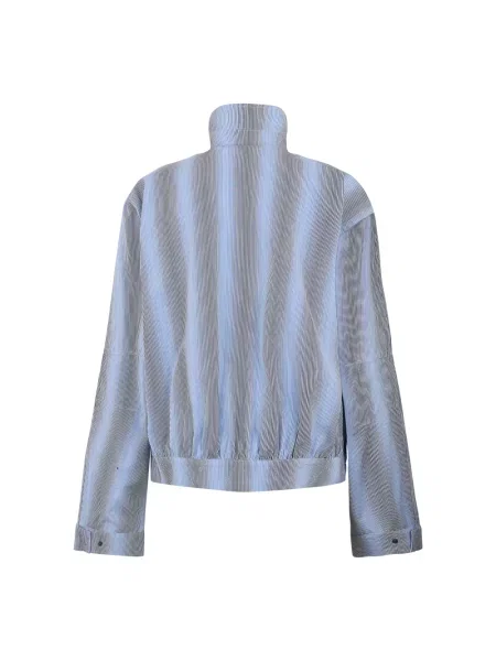 Kurtka Dries Van Noten niebieska